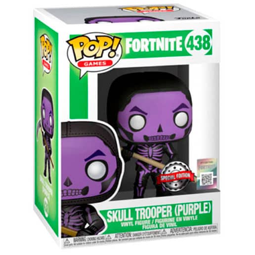 POP figur Fortnite Skull Trooper Purple Exclusive