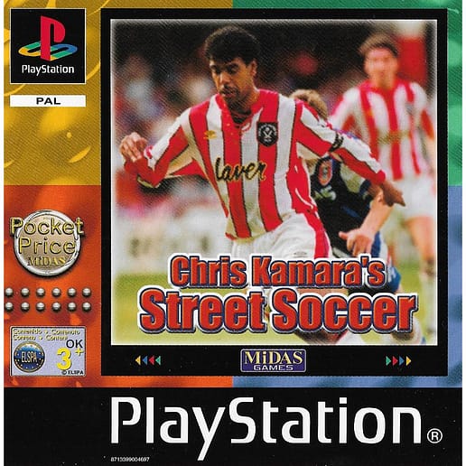 Chris Kamaras Street Soccer Playstation 1 PS1 (Begagnad)