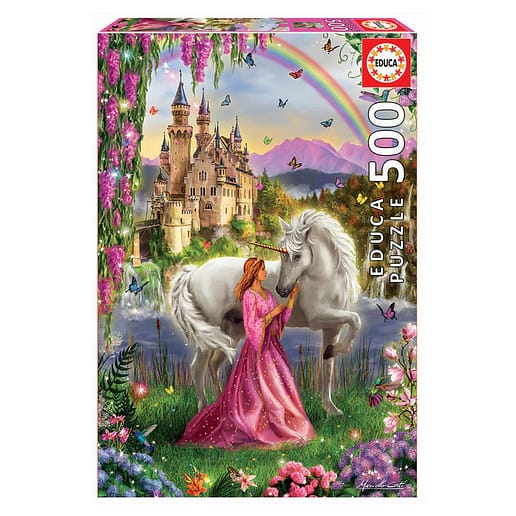 Fairy and Unicorn pussel 500 bitar