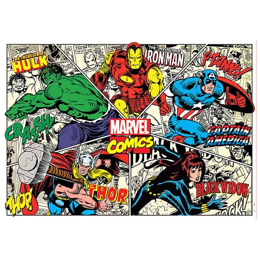 Marvel Comics pussel 500 bitar