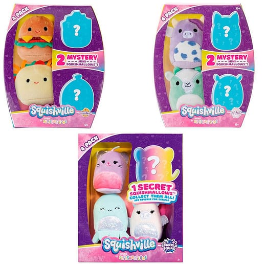 Squishmallows Gosedjur blandade 5cm