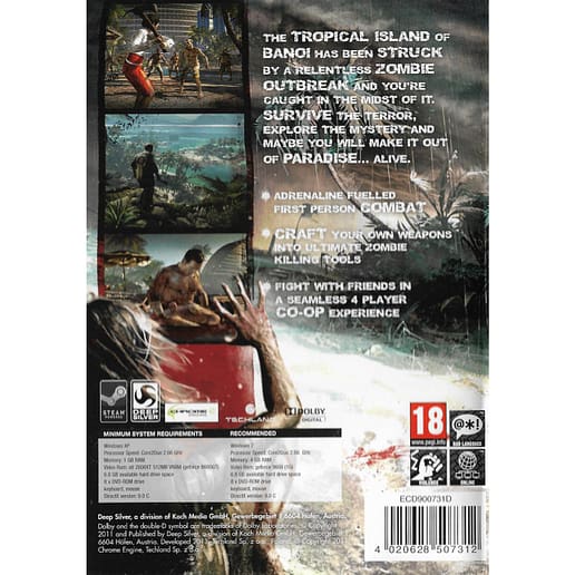 Dead Island PC DVD (Begagnad)
