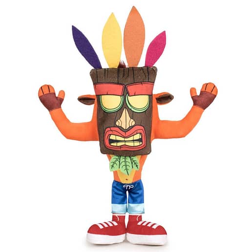 Crash Bandicoot Mask plush toy 32cm