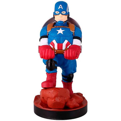 Marvel Captain America figur med hållare 20cm