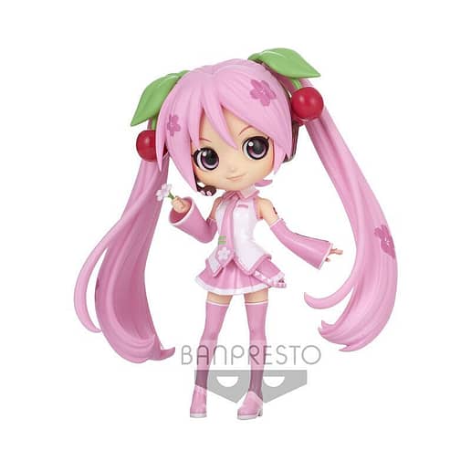 Hatsune Miku Sakura Miku ver.A Q posket figur 14cm