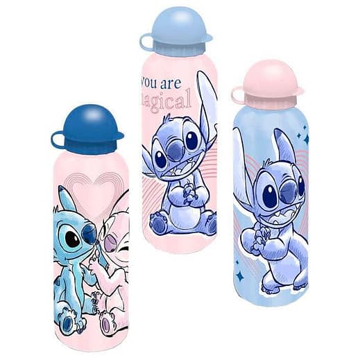 Disney Stitch flaska aluminium blandade 500ml
