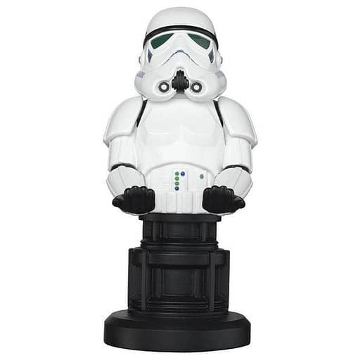 Star Wars Stormtrooper figur med hållare 21cm