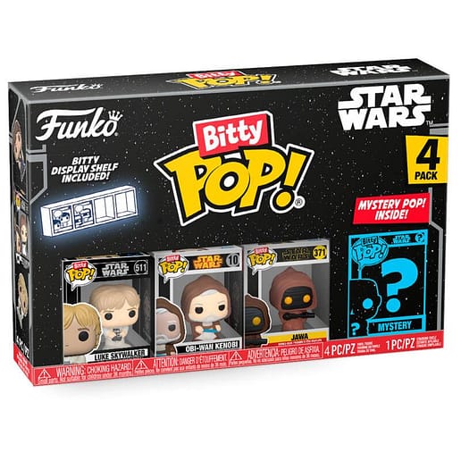 Bitty POP Sar Wars Luke Blister 4 figurer