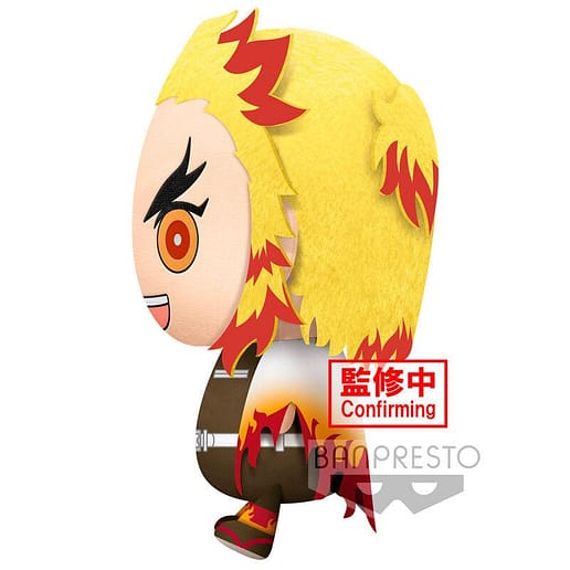 Demon Slayer Kimetsu No Yaiba Kyojuro Rengoku plush toy 32cm