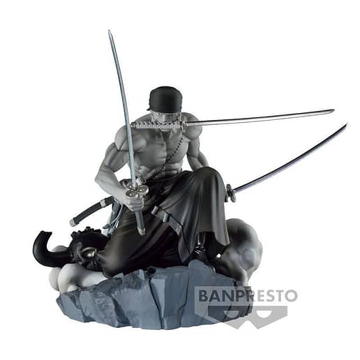 One Piece Dioramatic The Brush Tones Roronoa Zoro figur 15cm