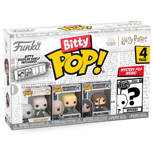 Bitty POP Harry Potter Voldemort Blister 4 figurer