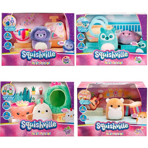 Squishmallows Gosedjur blandade 5cm