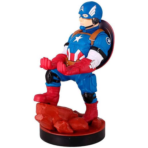 Marvel Captain America figur med hållare 20cm