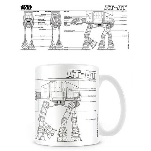 Star Wars AT-AT Sketch mugg 315ml