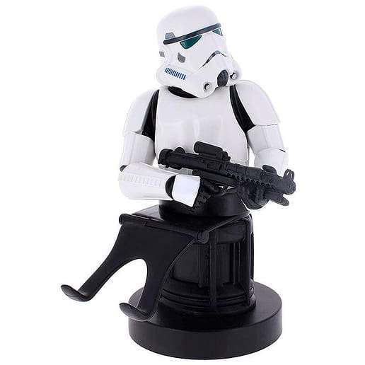 Star Wars Imperial Stormtrooper figur med hållare 20cm