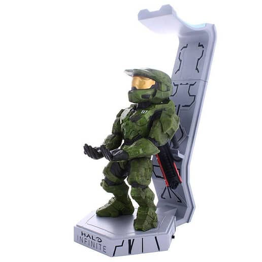 Master Chief figur med hållare Deluxe 20cm