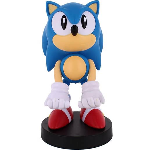 Sonic - Sonic 30th Anniversary figur med hållare 21cm