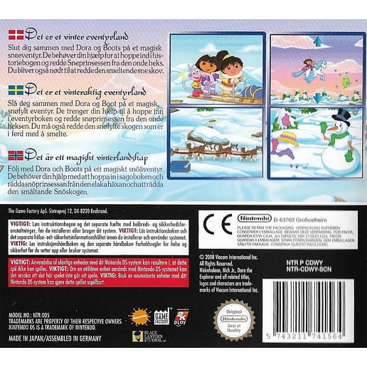 Dora Saves the Snow Princess Nintendo DS Nordic (Begagnad)