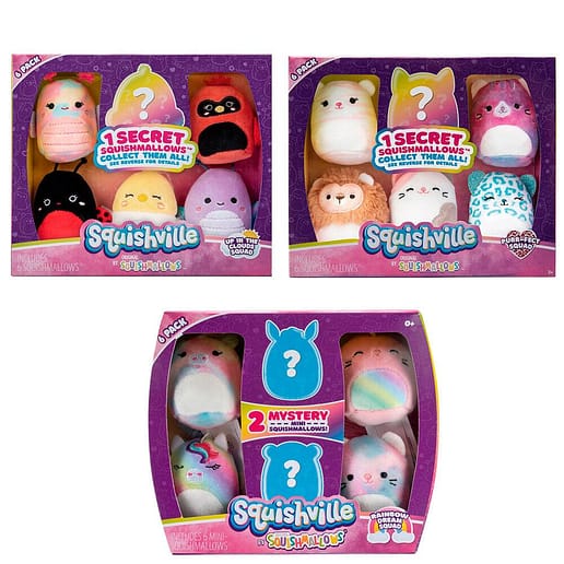 Squishmallows Gosedjur blandade 5cm