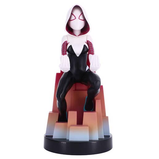 Marvel Spiderman Spider Gwen figur med hållare 20cm