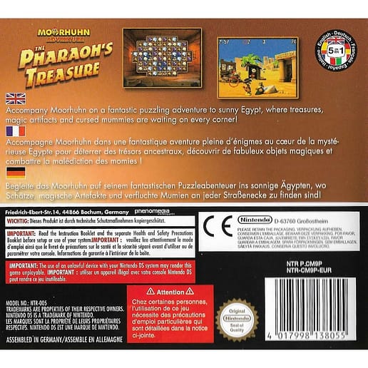 Moorhuhn Adventure The Pharaohs Treasure Nintendo DS (Begagnad)