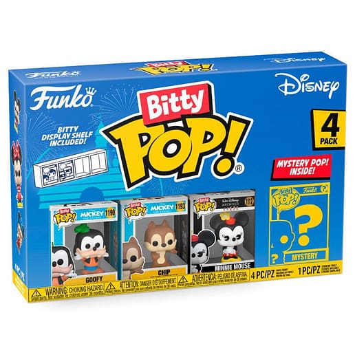 Bitty POP Disney Sorcerer Goofy Blister 4 figurer