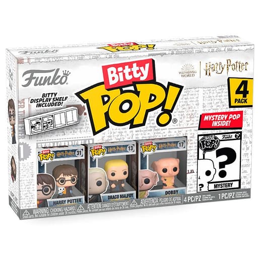 Bitty POP Harry Potter - Harry Potter Blister 4 figurer