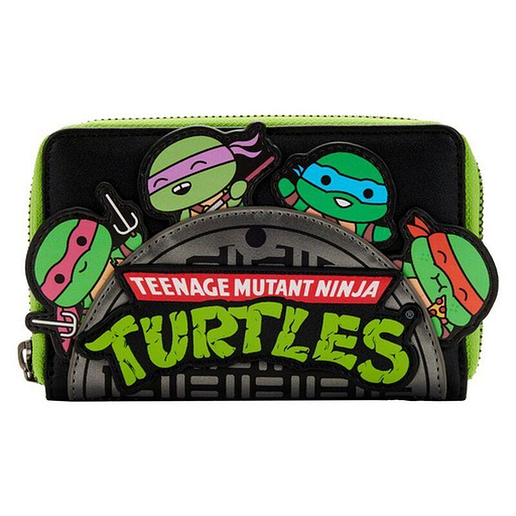 Loungefly Ninja Turtles Sewer Cap wallet