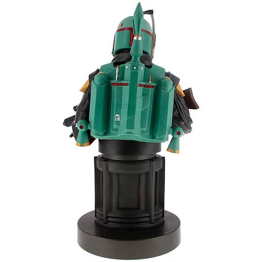 Star Wars Mandalorian Boba Fett figur med hållare 20cm
