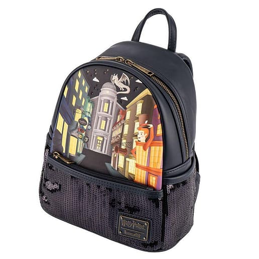 Loungefly Harry Potter Diagon Alley Sequins ryggsäck 26cm