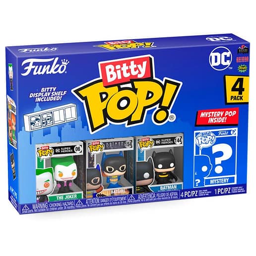 Bitty POP DC Comics The Joker Blister 4 figurer