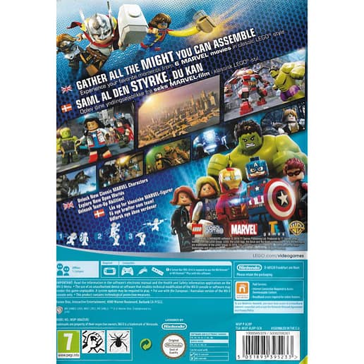 Lego Marvel Avengers Nintendo Wii U (Begagnad)