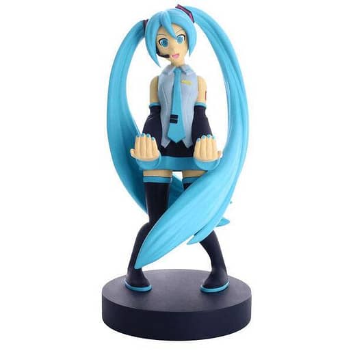Hatsune Miku figur med hållare 21cm