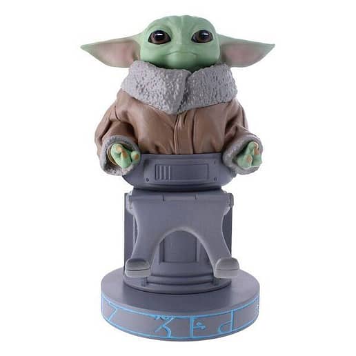 Star Wars The Mandalorian Grogu figur med hållare 21cm
