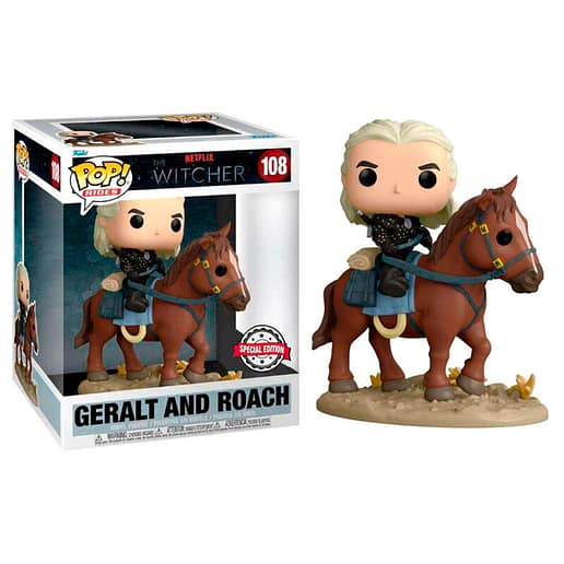 POP figure Rides The Witcher Geralt And Roach Exclusive