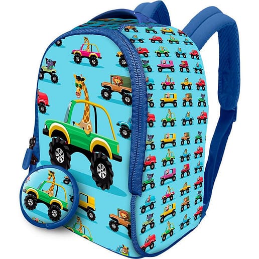 Cars purse + neoprene backpack 26cm