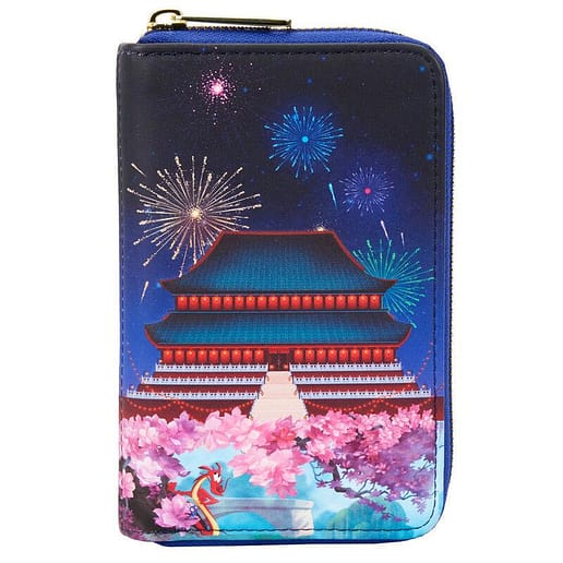 Loungefly Disney Mulan Castle plånbok