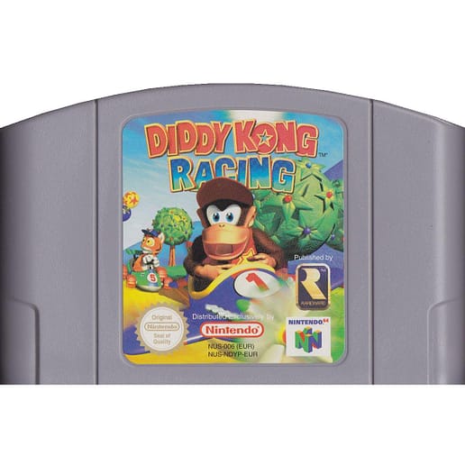 Diddy Kong Racing Nintendo 64 (Begagnad, Endast kassett)