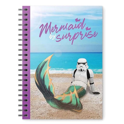 Original Stormtrooper Mermaid for Surprise A5 notebook