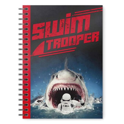 Original Stormtrooper Swimtrooper A5 notebook