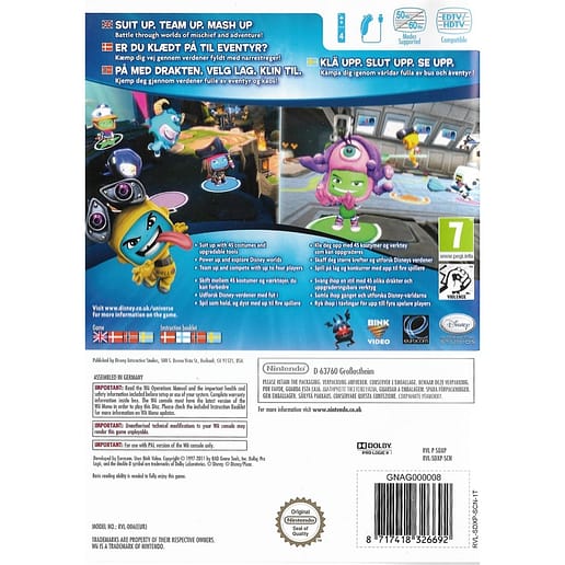 Disney Universe Nintendo Wii Nordic (Begagnad)