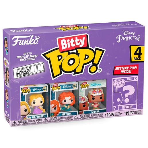 Bitty POP Disney Princess Rapunzel Blister 4 figurer