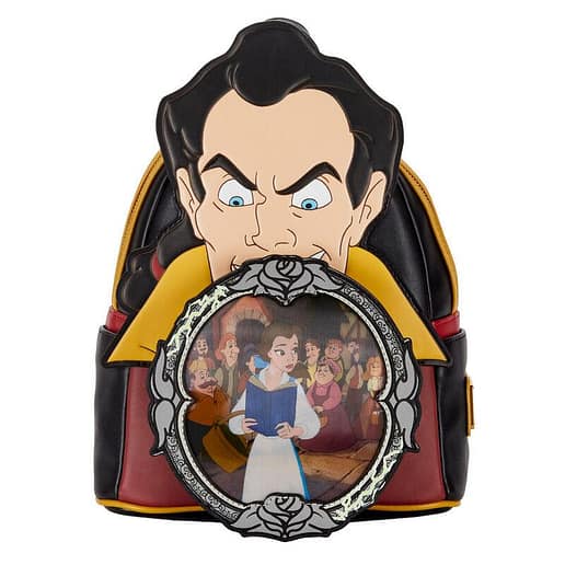 Loungefly Disney Beauty and the Beast Villains Gaston Scene ryggsäck 26cm