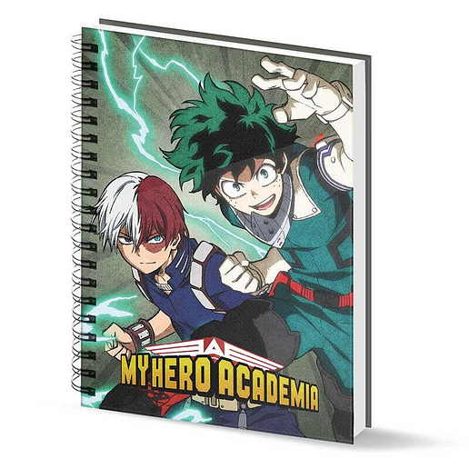 My Hero Academia Battle A5 notebook
