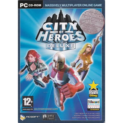 City of Heroes Deluxe PC CD (Begagnad)
