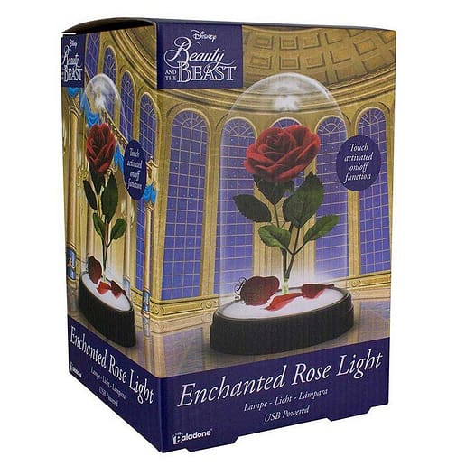 Disney Beauty and the Beast Rose lampa