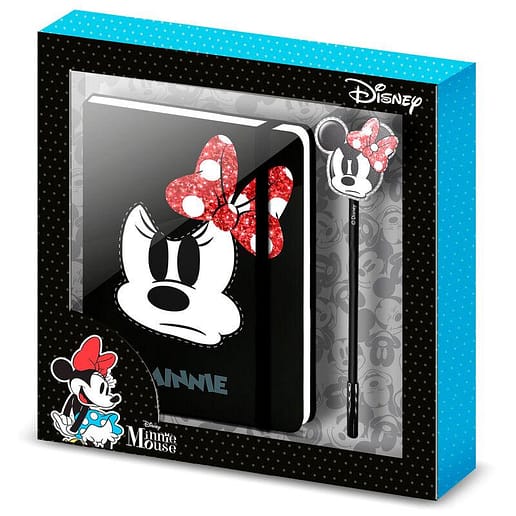 Disney Minnie Angry set dagbok + penna