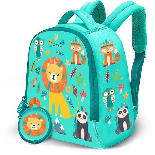 Animals purse + neoprene backpack 25cm