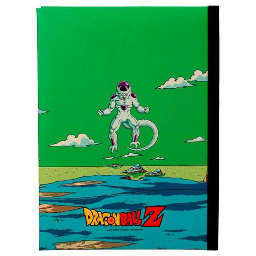 Dragon Ball Z Namek Final Battle notebook with lights