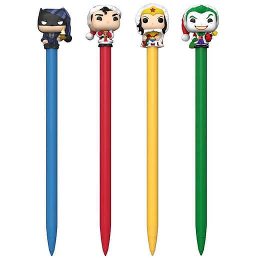 DC Comics Holiday Super Heroes penna blandade